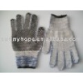 Sunnyhope PVC pointillé gant, jetable les gants en coton